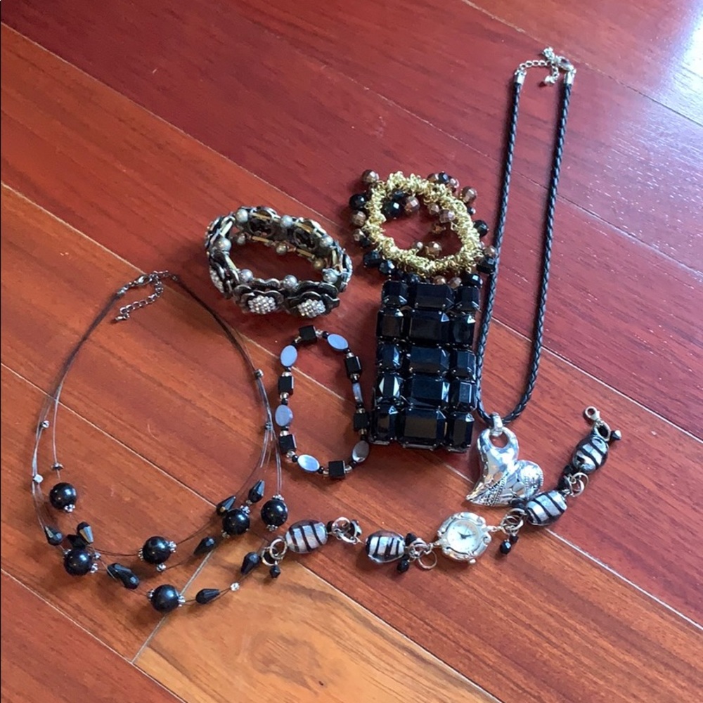 black jewelry